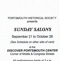 Bavicchi Ephemera Collection, September - October, 2008.